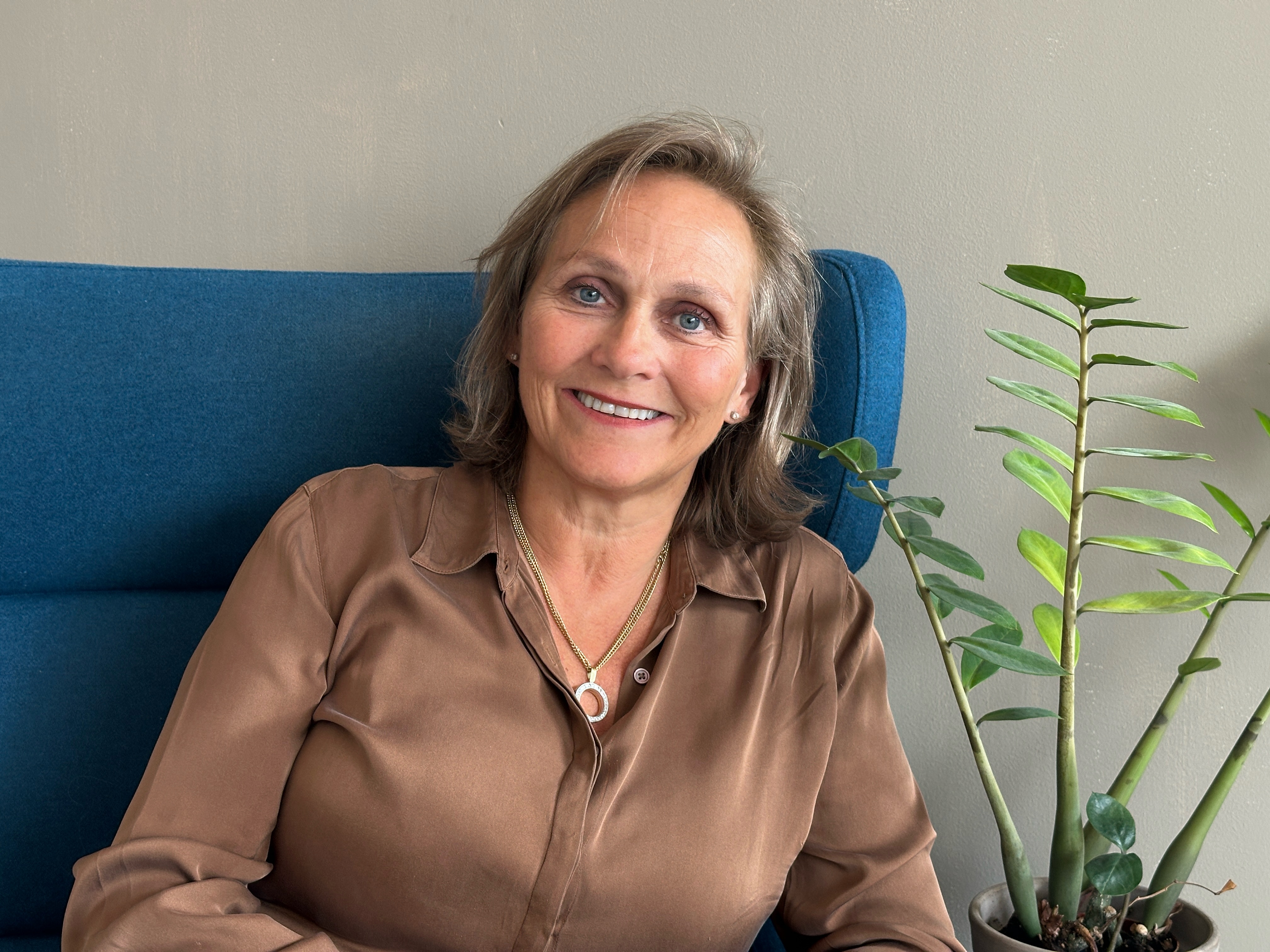 Psykolog Christine H. Lien ved Klinikk for krisepsykologi i Bergen. 